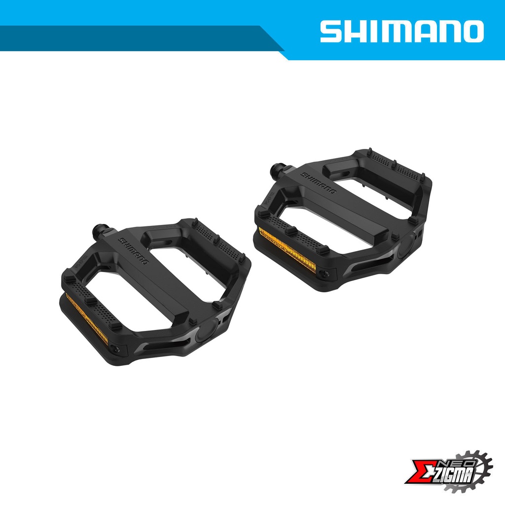 Pedal MTB SHIMANO MTB-Others PD-EF102 w/ Reflector Ind. Pack EPDEF102RL Black