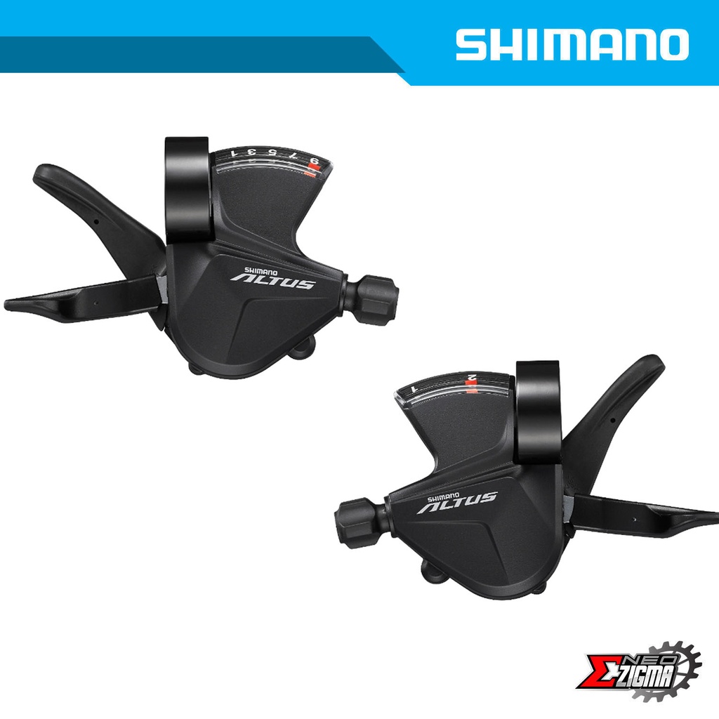 Shifter MTB SHIMANO Altus SL-M2010 2x9-Spd w/ OGD Front/Rear Ind. Pack ESLM201029PA