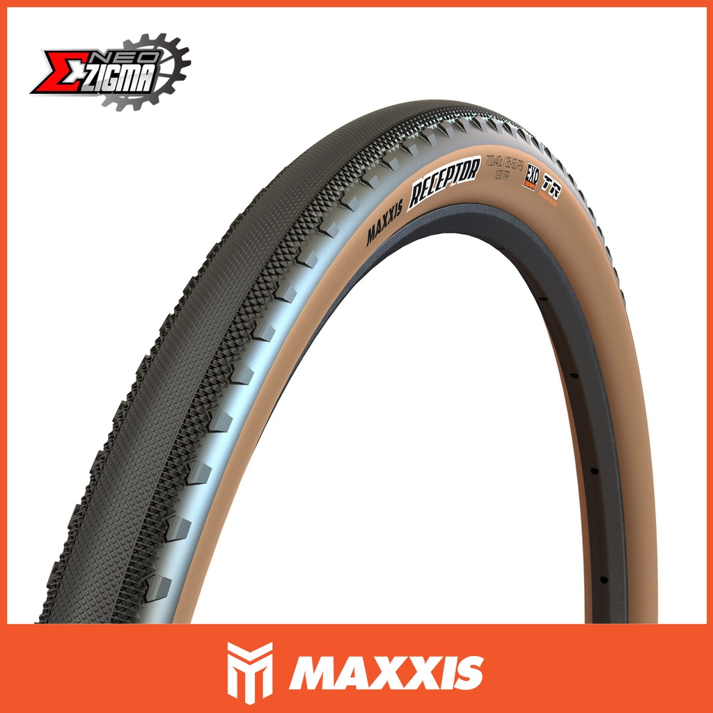 Tire Gravel MAXXIS Receptor M2027RU EXO/TR/TANWALL Kevlar 700x40C ETB00352300