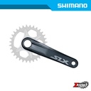 Crank Arm MTB SHIMANO SLX FC-M7100-1 w/o B.B. Parts L/R Ind. Pack