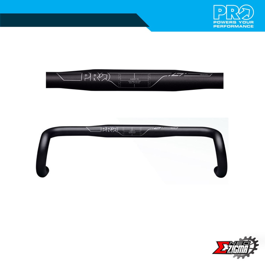 Handle Bar Gravel PRO LT Alloy 10D Flare