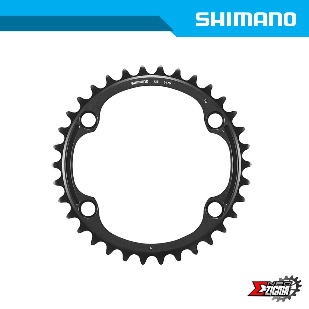 Chainring Road SHIMANO Dura-Ace FC-R9200 NK 34T 12-Spd Ind. Pack Y0MZ34000