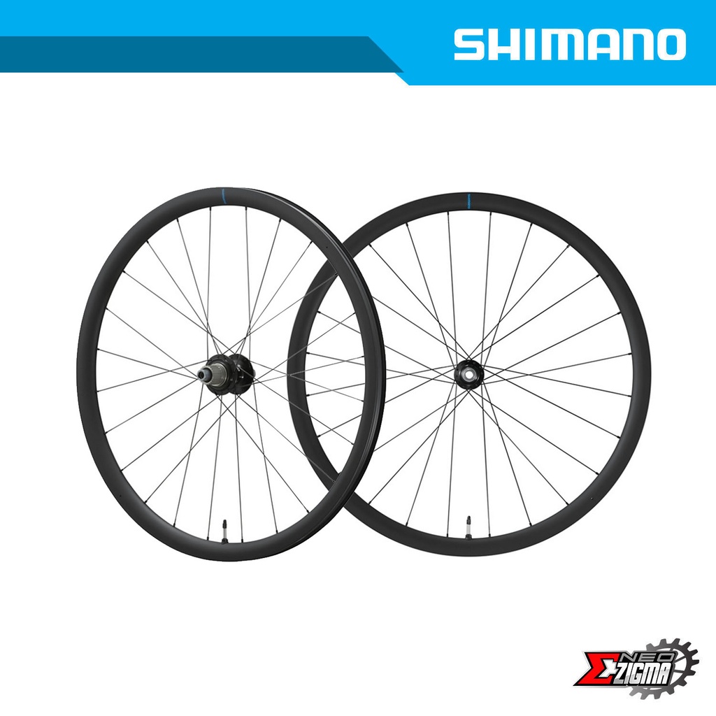 Wheel Set Gravel SHIMANO GRX WH-RX880-700C 12mm E-thru Tubeless For 12-Spd 100/142mm Micro Spline Ind. Pack EWHRX880LFEREDMS70