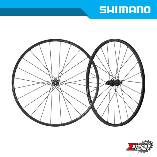 [WHSH192E] Wheel Set Gravel SHIMANO GRX WH-RS370-TL-FR12 12mm E-thru Tubeless For 11/10-Spd 100/142mm Ind. Pack EWHRS370LFEREDB