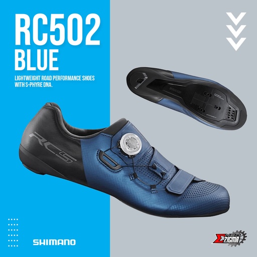 Shoes Road SHIMANO On-road/Road Competition RC502 Wide Men