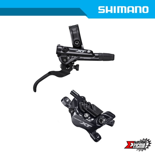 [DBSH089RI] Disc Brake Assembly MTB SHIMANO XT BR-M8120/BL-M8100 4-Piston J-Kit Hydraulic Metal Pad w/ Fin Rear Ind. Pack IM8120JRRXNA170